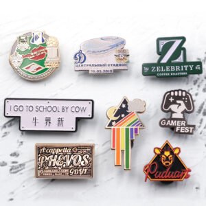 Lapel Pin Manufacturer Badge Metal Craft Wholesale Brooch Custom Logo Enamel Pins Soft Hard Enamel Pins Custom