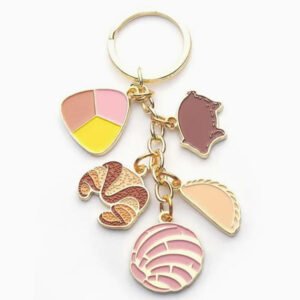 Custom Hard Enamel Metal Keychains – Bulk Factory Wholesale