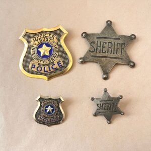 Zootopia Judy Hopps Metal Police Badge Enamel Pin