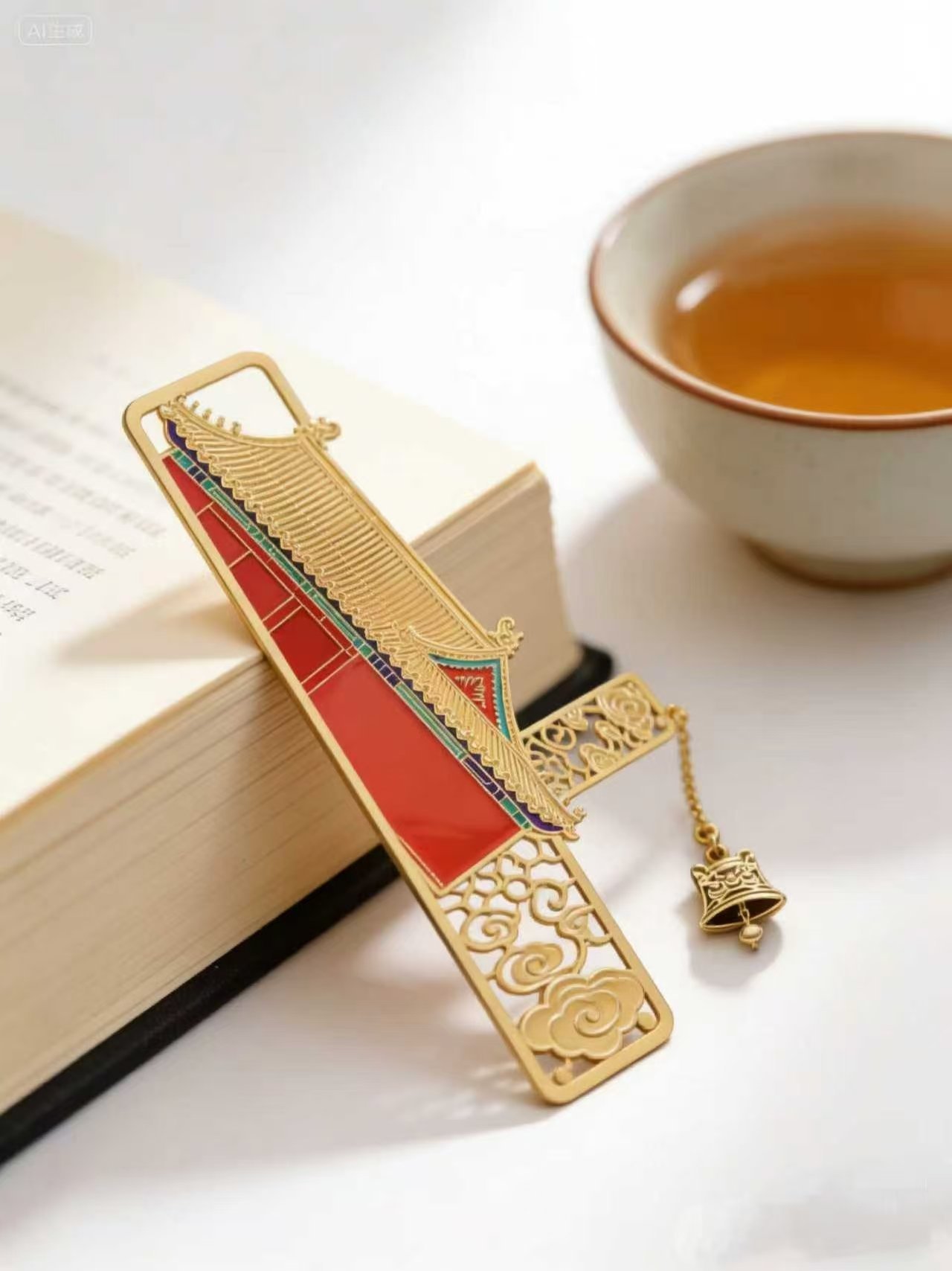 Custom metal bookmarks in brass, copper, and stainless steel manufactured by ForgeCrafts for libraries, publishers, museums, and corporate gift programs